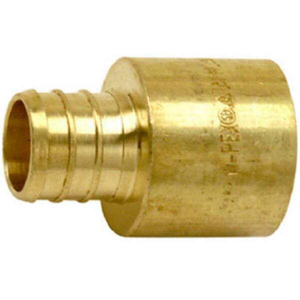 Watts LFWP11B-1212PB 0.75 in. Lead Free Brass Barb Insert x 0.75 in. Female Pipe Sweat Adapter, 10PK 137634